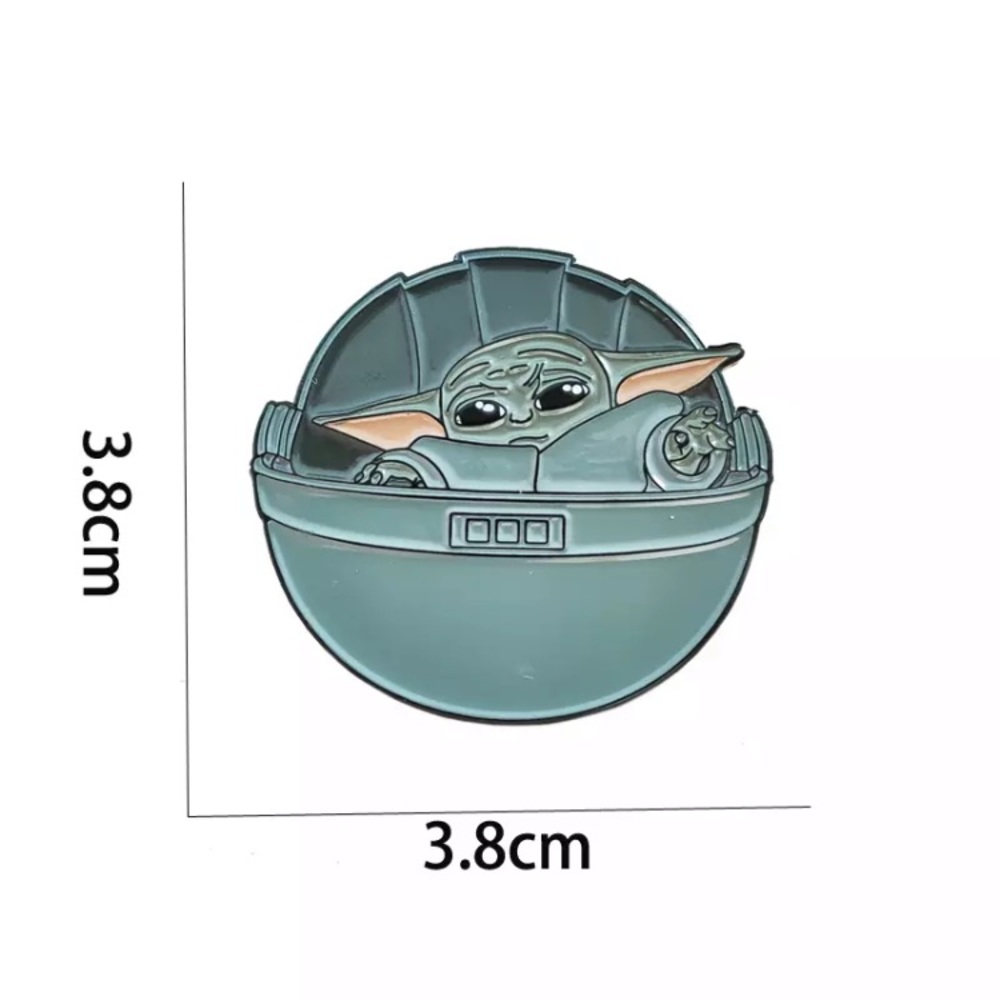 Baby Yoda mandalorian meme pin - Picture 3 of 5